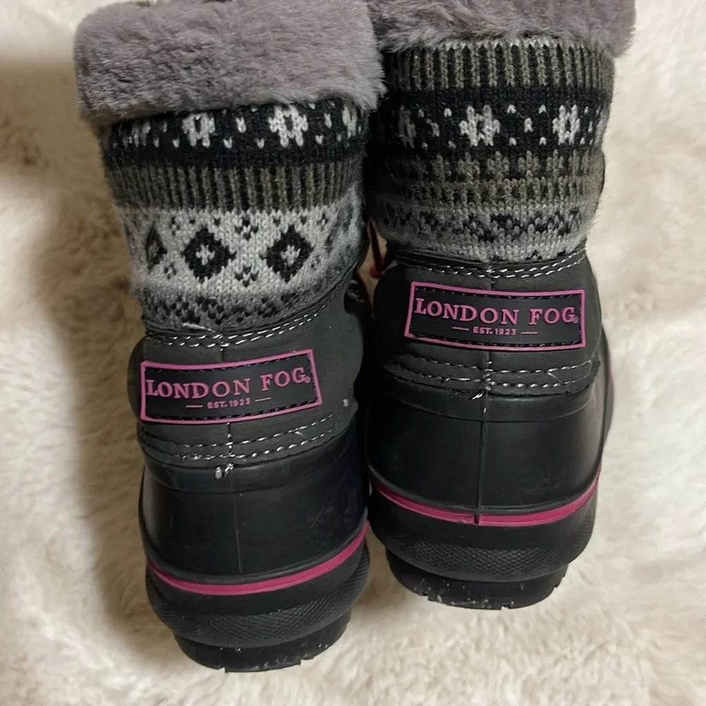London Fog Girls Winter Boots Size 12